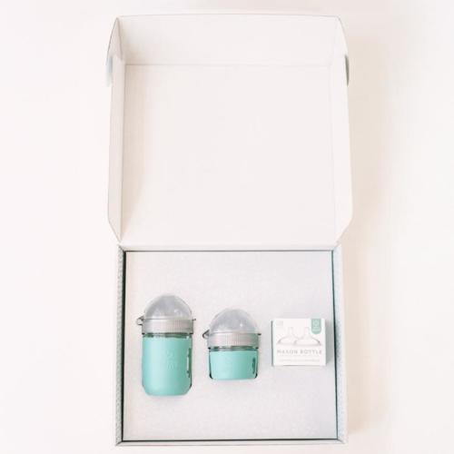 Essential Gift Set | Glass Baby Bottles | Mason Bottle