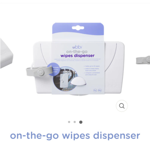 on-the-go wipes dispenser