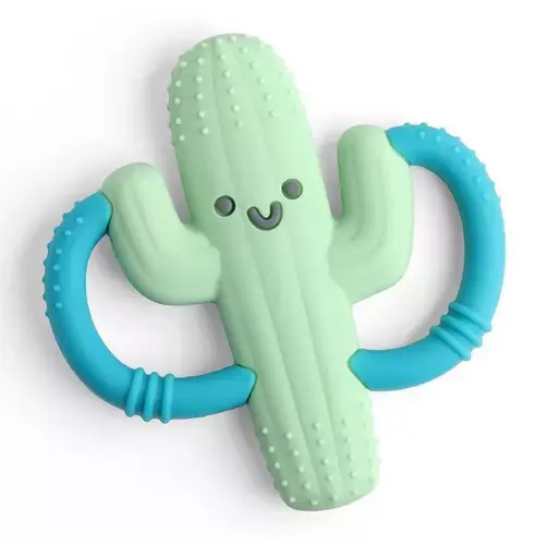 Itzy Ritzy Chew Crew Teether - Cactus