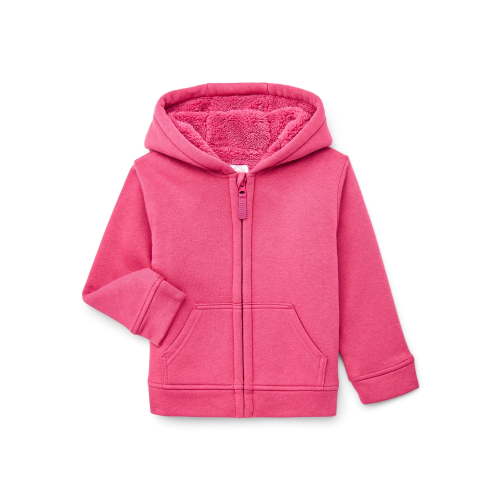 Wonder Nation Toddler Fleece Zip Hoodie, Size 12M-5T