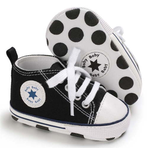 Bonario Baby Girls Boys Shoes Infant Canvas Shoes Casual Sneakers for First Walkers 3-18 Months