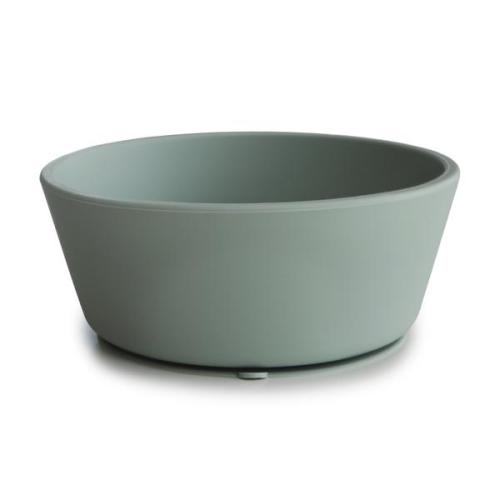 Silicone Suction Bowl (Cambridge Blue) – mushie