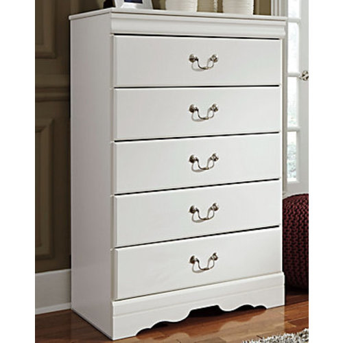 Anarasia 5 Drawer Chest of Drawers