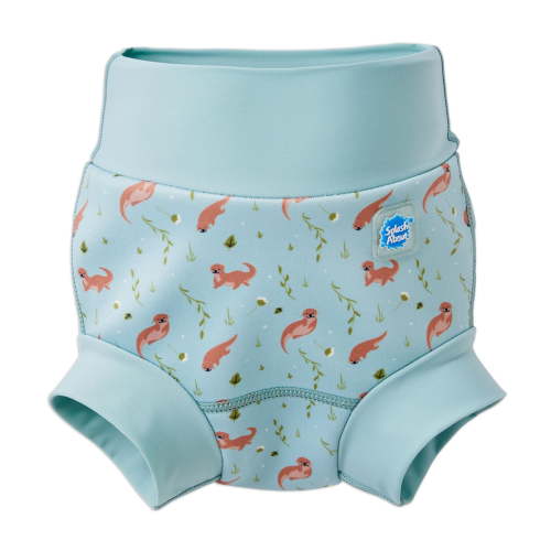 Splash About Happy Nappy Duo™ Reusable Swim Diaper, Playful Otters, 6-12 Months