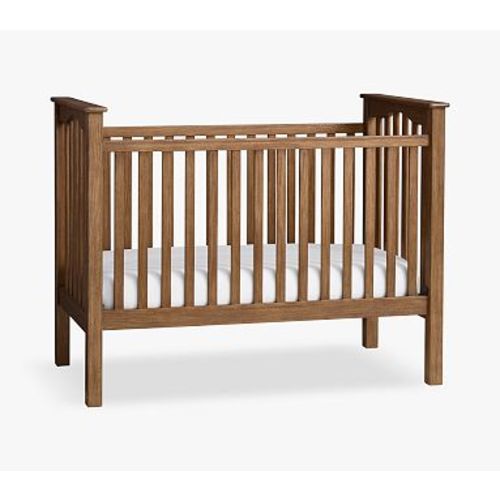 Kendall Convertible Crib, Aged Oak, White Glove Delivery
