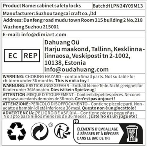 Upgraded Magnetic Cabinet Locks (32Locks and 6 Keys) Baby Proofing Magnetic Safety Locks with 3M Adhesive, One Minute Fast, Easy and No Drill Installation