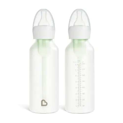 Bond® Silicone Glass Bottle 4oz, 2pk | Munchkin