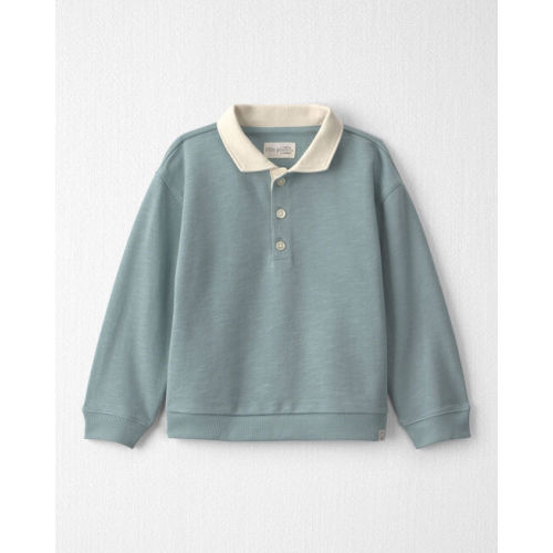 Toddler Boy Organic Cotton French Terry Polo - Little Planet | Carter's