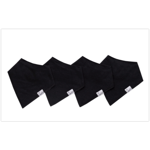 Copper Pearl Baby Bandana Bibs | Black Basics