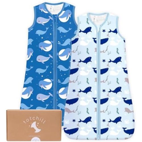 Baby Sleep Sack, 1.0 TOG Cozy Wearable Blanket, Soft Sleeping Bag with Zipper, Toddler Sleep Sack 0-3-6-12-24-3T