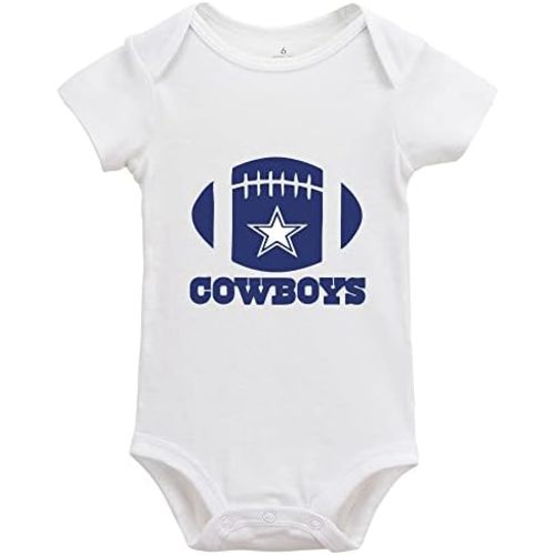 Cowboys Baby Bodysuit Girl boy Infant Toddler Organic Clothes
