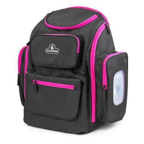 Primo Passi - Diaper Bag Backpack in Pink, Suitable for Both Mom & Dad