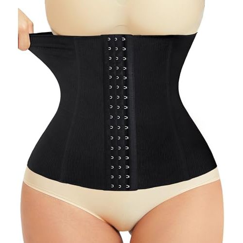 LODAY Waist Trainer Corset Shapewear Tummy Control Body Shaper Waist Cincher for Women Faja Postpartum Belly Band Wrap