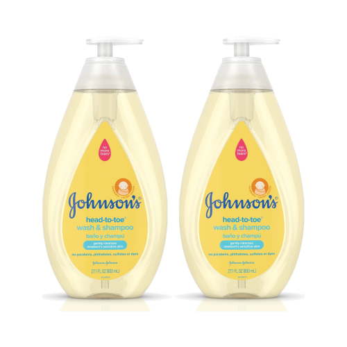 Johnson's Head-to-Toe Baby Wash & Shampoo, Twin Pack, 2 x 27.1 fl oz