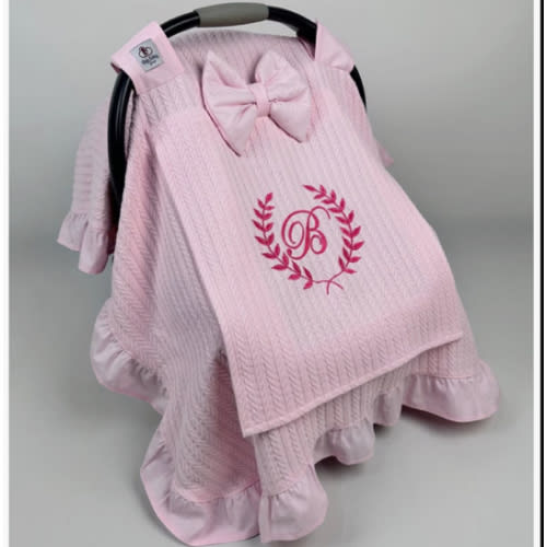 Personalized Car Seat Cover Baby Girl & Boy | Handmade Beige Carseat Canopy | Peekaboo Mesh Window - Etsy