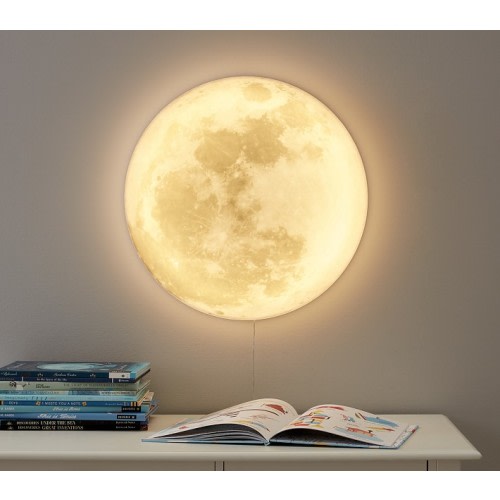 Lit Acrylic Moon