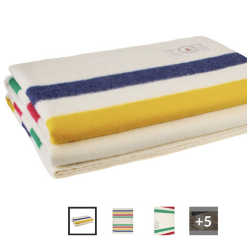 Hudson's Bay Stripes Signature Wool Blanket