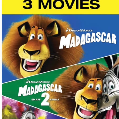 Madagascar 3-Movie Collection (Madagascar / Madagascar: Escape 2 Africa / Madagascar 3: Europe's Most Wanted) [DVD]