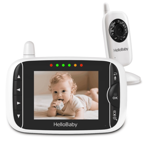 HelloBaby, Video Baby Monitor, HB39, 3.2" LCD HD display