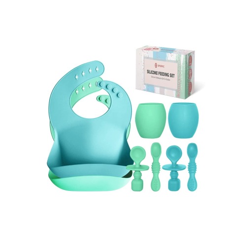 Baby Silicone Feeding Set 8-Piece