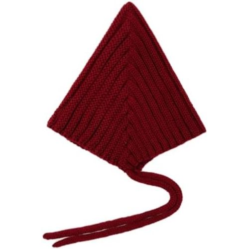 Wool Knitting Baby boy Gril elf hat Kids Handmade Bonnet Newborn Knit Beanie hat