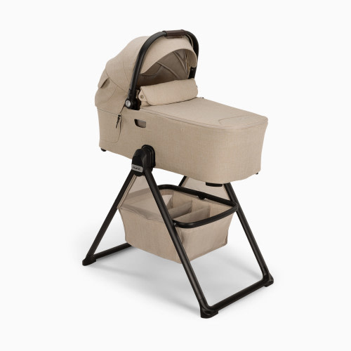 Nuna DEMI next bassinet & stand - Biscotti