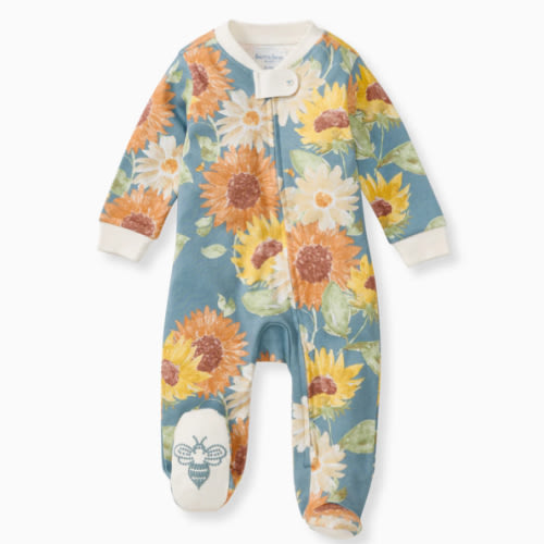 Sunflowers Organic Cotton Sleep & Play – Burt's Bees Baby