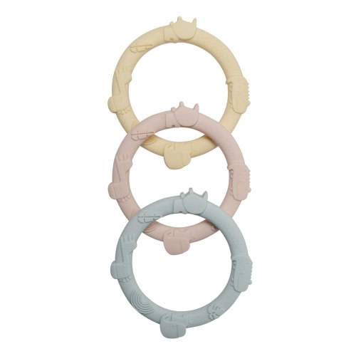 Wild Teething Ring Set | Indigo