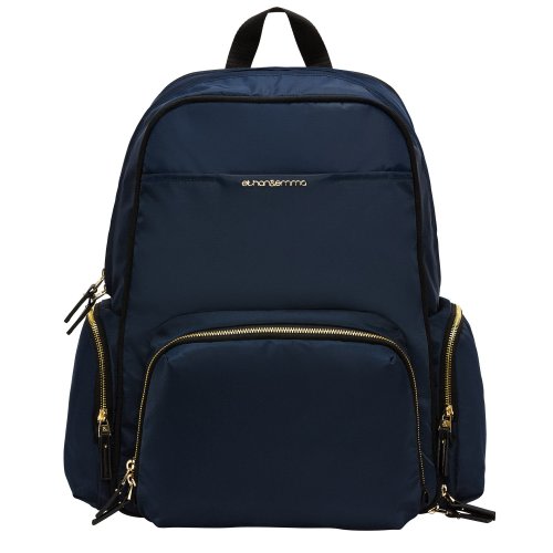 Ethan & Emma Baby Diaper Bag Backpack -Durable for Travel, Extra Storage -Blue