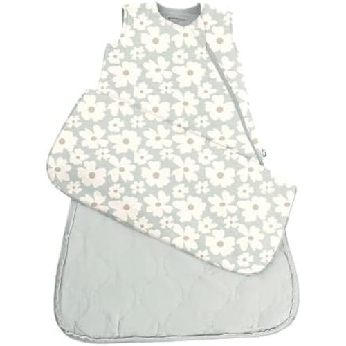 GUNAMUNA günamüna Unisex Baby, Toddler Wearable Blanket, Sleeping Bag Bamboo Rayon, Sleep Sack with Diaper Zipper, 1.0 TOG