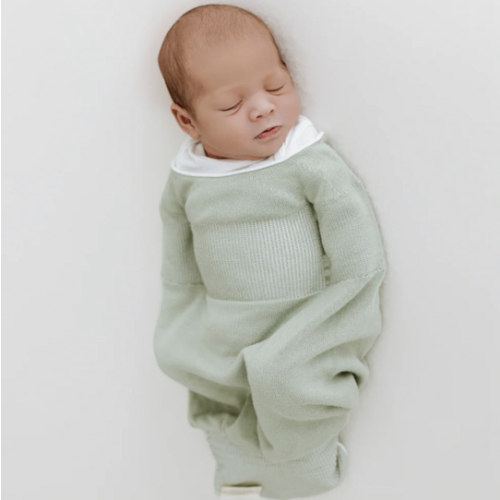 Bamboo Pure Mint Swaddle Sleep Sack - Small ( 6-12 pounds)