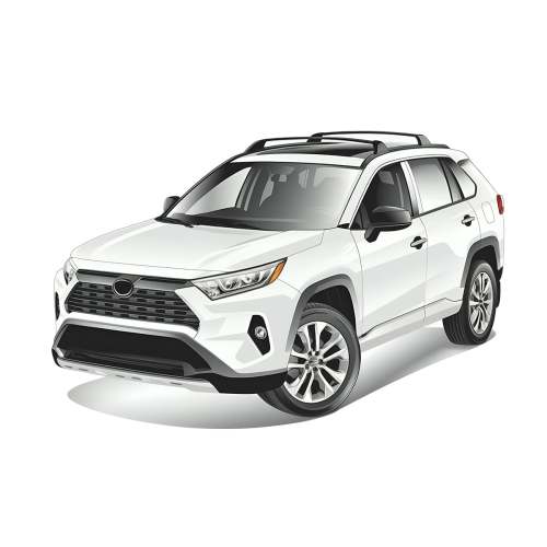 Toyota RAV4 5th Gen Car Window Sun Shades (XA50; 2019-2025)