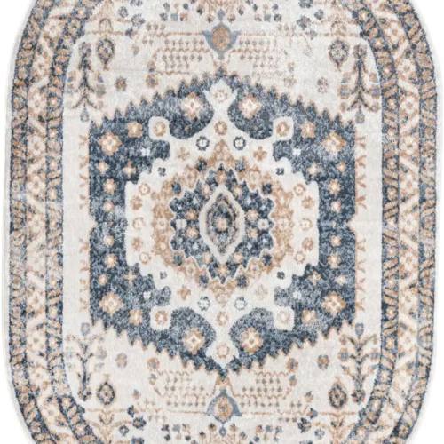 Cream 4' x 6' Oxford Oval Rug | Rugs.com