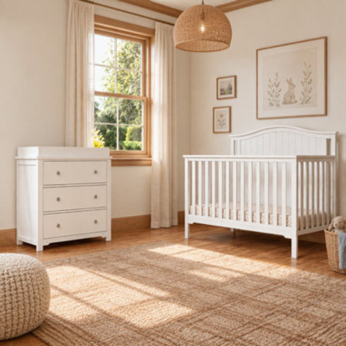 HALO Hampton Arch Top 2-Piece Nursery Furniture Set & Reviews | Wayfair