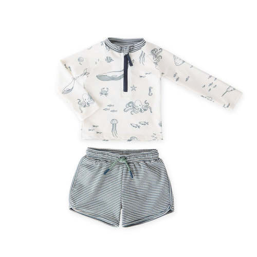 Swim Rash Guard & Short - Life Aquatic