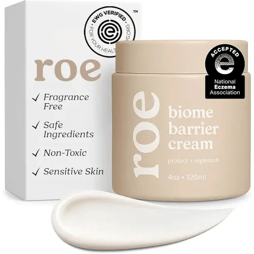 Roe Wellness- Baby Cream Lotion Ointment EWG Verified Non-Toxic Ingredients | Full Body Biome Barrier | Dry Skin, Itch Relief, Moisturizing, All Over Ointment | Toddlers & Kids