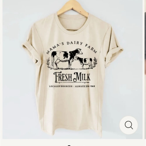 Mama's Dairy Farm Breastfeeding T-Shirt