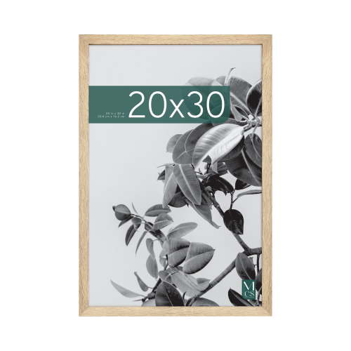 MCS, Poster Frame, 20x30, Woodgrain, Vertical & Horizontal Wall Hanging, Large Picture Frame for Photos, Posters & Art Prints