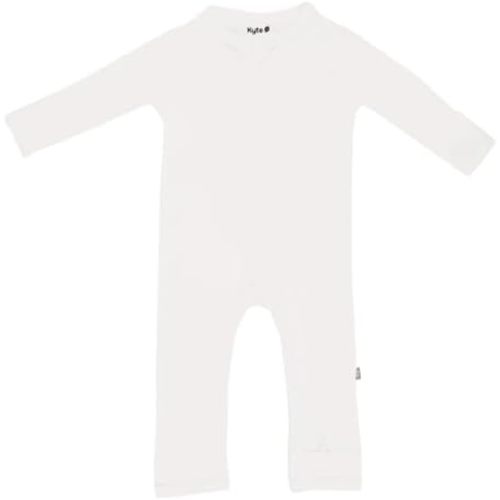 KYTE BABY Unisex Rayon Made From Bamboo Zippered Rompers 0-24 Months