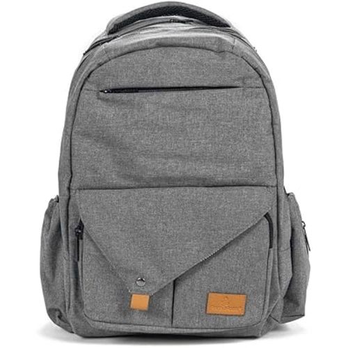 Primo Passi Baby Diaper Bag Travel Backpack with Insulated Pockets, Wipes Case, Changing Pad, and Stroller Straps (Pertutti)