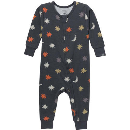 Neutral Stars & Moon Viscose Snug Fit Footless Pajamas