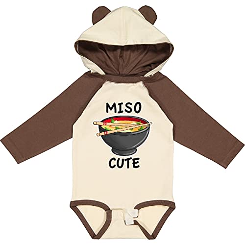 inktastic Miso Cute with Miso Soup Long Sleeve Creeper
