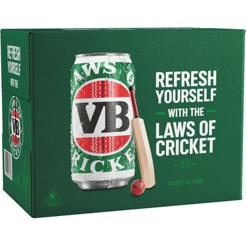 Victoria Bitter Block Can 375mL