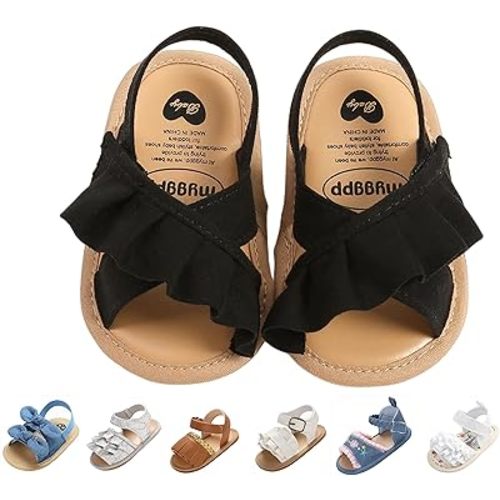 Baby Girls Sandals Summer Shoes Outdoor First Walker Toddler Girls Shoes For Summer