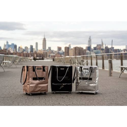 Foldable bag on wheels | Rolling tote - HULKEN®