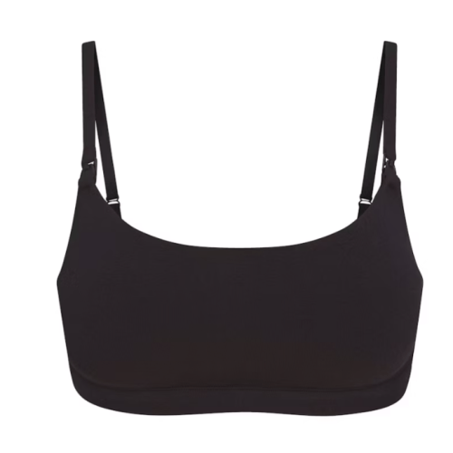 COTTON JERSEY MATERNITY NURSING SCOOP BRALETTE | SOOT