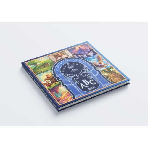 Lotr Baby ABC Book - Soft- or Hardcover - Fantasy Nursery Book - Lord of the Rings Baby Shower Gift