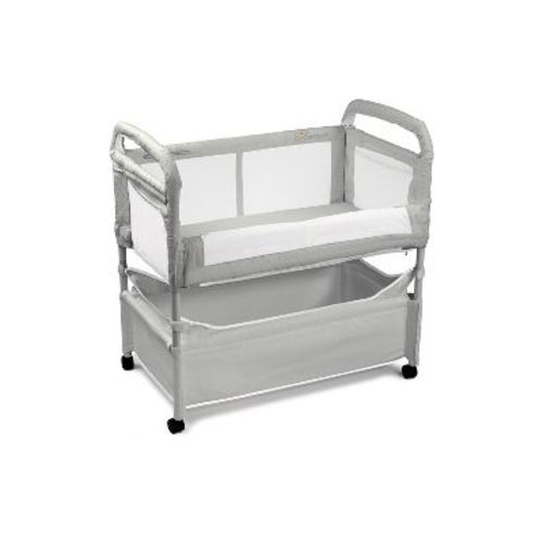 Arm's Reach Clear-Vue Co-Sleeper Bassinet - Gray
