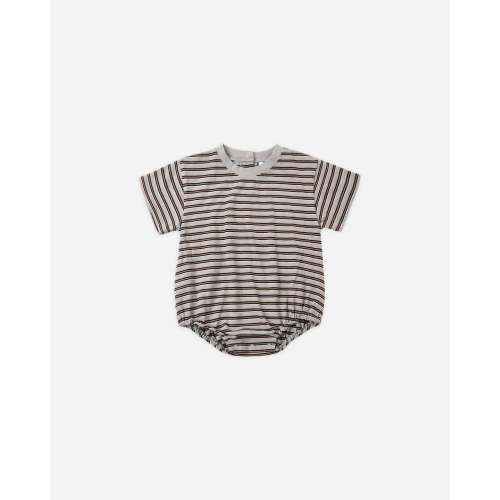 Relaxed Bubble Romper Vintage Stripe – Rylee + Cru
