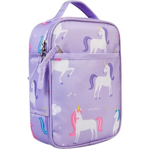 Wildkin ECO rPET Insulated Lunch Bag for Kids, Unicorn